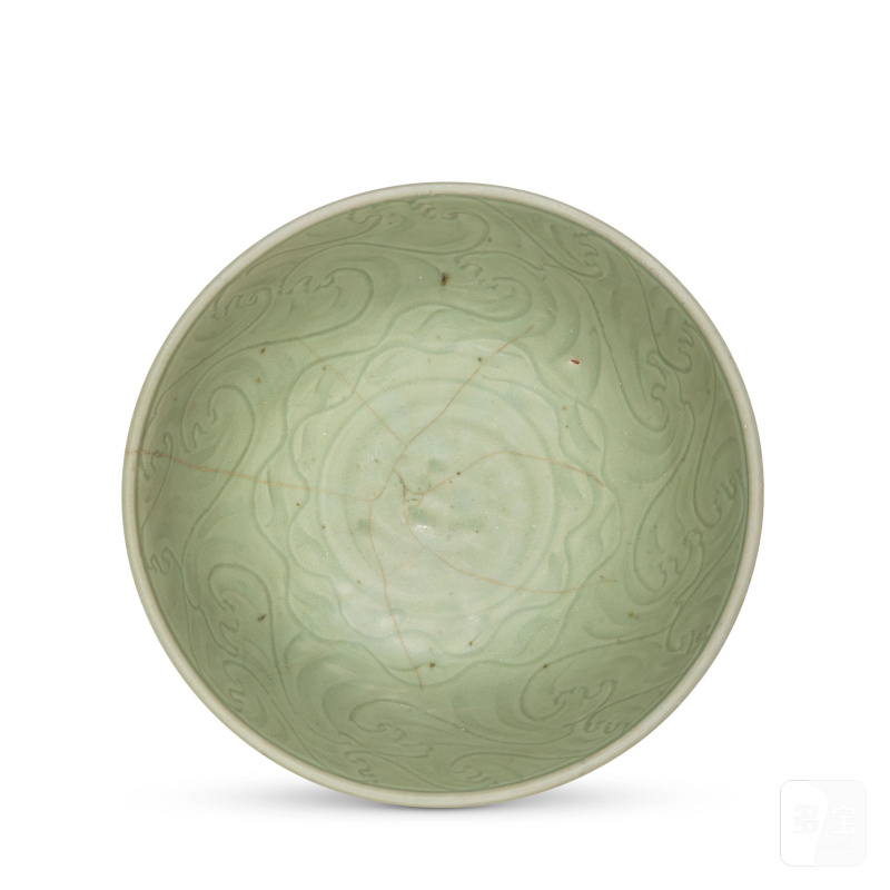 明 龍泉青釉盌 | A LONGQUAN CELADON DEEP BOWL - 图4